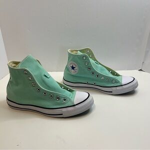 CONVERSE Chuck Taylor Mint Green high top sneakers unisex womens sz 9 men’s 7